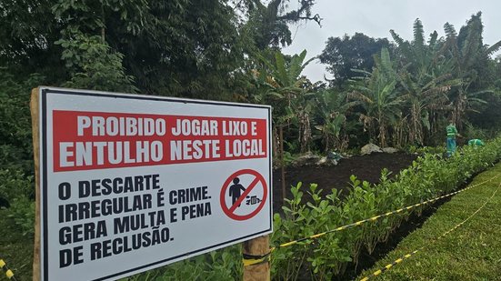 Prefeitura de Guarujá transforma espaço degradado em área verde, promovendo saúde e bem-estar para a comunidade local. - Foto: Divulgação/ Prefeitura de Guarujá