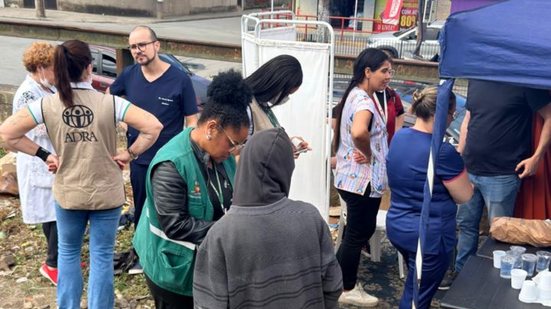 Iniciativa em Vila Esperança oferece serviços essenciais a quem mais precisa, com equipe multiprofissional atuando diretamente na comunidade - Foto: Divulgação/ Prefeitura de Cubatão