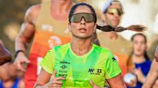 Evento esportivo reúne pessoas com e sem deficiência em frente ao Aquário Municipal de Santos - Imagem: Divulgação / Gabriela Prado