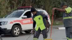 Pacote de intervenções em Bertioga visa reorganizar o trânsito e aumentar a segurança para motoristas e pedestres - Foto: Divulgação/ Prefeitura de Bertioga