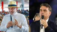 Levantamento mostra Lula com 39% e Bolsonaro com 30% das intenções de voto - Imagem: Divulgação