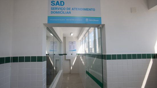 Novo espaço do Serviço de Atendimento Domiciliar em Praia Grande melhora a qualidade do atendimento a pacientes em casa - Foto: Divulgação/ Prefeitura de Praia Grande