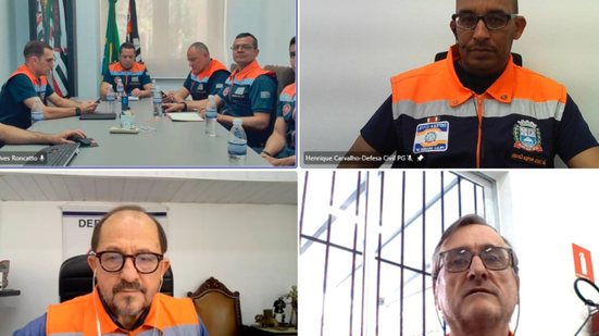Meteorologistas indicam que rajadas de vento devem se intensificar entre quinta e sábado, exigindo revisão de planos de contingência - Foto: Divulgação/ Prefeitura de Praia Grande