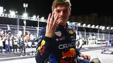 Max Verstappen (piloto da Red Bull Racing) ao vencer o tetracampeonato - Foto: Reprodução/ Red Bull/ F1