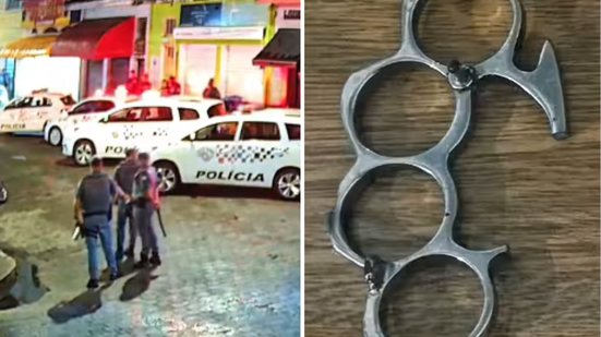 A Polícia Militar intensificou patrulhamento e prendeu homem com drogas e arma em frente ao bar 'Inferninho' durante a Festa de Agosto - Foto: Divulgação/ 14° BPMI