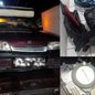 Três adolescentes foram detidos após furto de veículo em Mongaguá, com peças de motocicleta encontradas em seu poder - Foto: Divulgação/ 29° BPMI