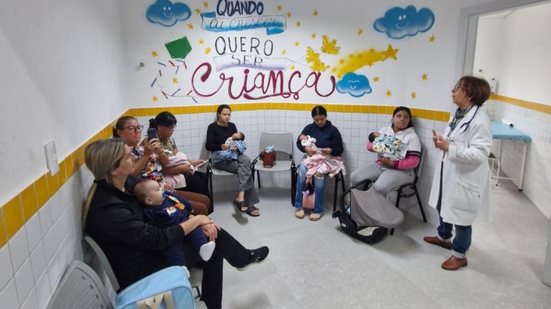 Iniciativa da Prefeitura de São Vicente promove saúde e desenvolvimento infantil através do aleitamento materno. - Foto: Divulgação/ Prefeitura de São Vicente