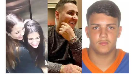 Rafaela e Marcelly (esquerda), Igor (centro) e Mário (direita) - Foto: Reprodução e Arquivo Pessoal