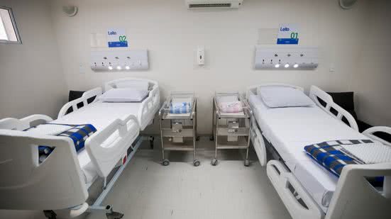 A nova maternidade no Complexo Hospitalar Irmã Dulce oferece 36 leitos, incluindo atendimento especializado para gestantes - Foto: Divulgação/ Prefeitura de Praia Grande