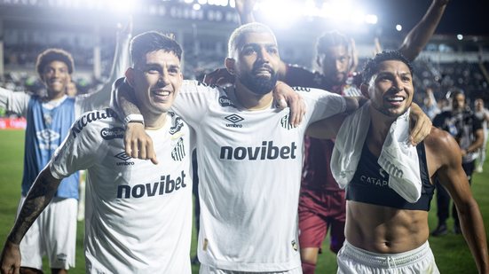 Com a vitória, Santos sobe para a 15ª posição, enquanto o Vasco permanece em situação crítica - Foto: Reinaldo Campos / Santos FC