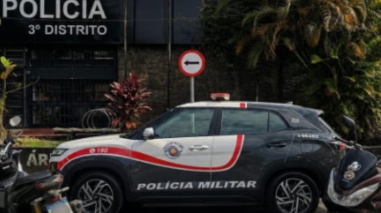 Duas motocicletas furtadas foram recuperadas pela Polícia Militar em Santos, com apoio de câmeras de monitoramento urbano - Foto: Divulgação/ 6° BPMI