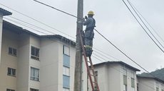 Novo sistema de iluminação na Avenida Prefeito Raphael Vitiello melhora visibilidade e segurança para moradores da região - Foto: Divulgação/ Prefeitura de Guarujá