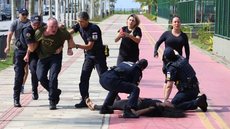 Oitenta guardas municipais participam de treinamento até 28 de outubro para melhorar a segurança nas ruas da região - Foto: Divulgação/ Prefeitura de Praia Grande