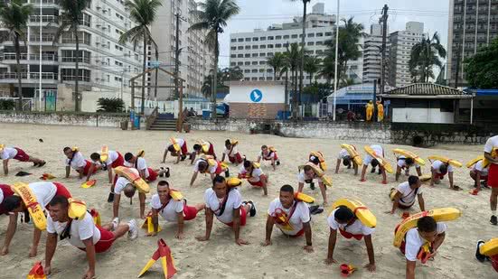Seleção de guarda-vidas em Guarujá terá provas práticas em setembro; candidatos devem estar preparados - Foto: Divulgação/ Prefeitura de Guarujá