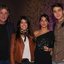 Da esquerda para direita: Alejandro Stoessel (pai), Mariana Muzlera (mãe), TINI e Francisco Stoessel (irmão) - Foto: Reprodução