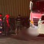 Caso foi registrado como lesão corporal culposa e o motorista prestará esclarecimentos às autoridades durante a investigação - Foto: Reprodução / Guarujá Mil Grau