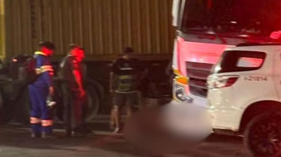 Caso foi registrado como lesão corporal culposa e o motorista prestará esclarecimentos às autoridades durante a investigação - Foto: Reprodução / Guarujá Mil Grau