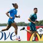 Raphinha durante o treino da Seleção - Foto: Divulgação/CBF