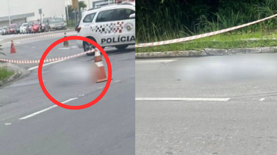 Após a colisão, os serviços de emergência chegaram rapidamente, mas a gravidade dos ferimentos impediu qualquer chance de sobrevivência para a vítima - Foto: Reprodução