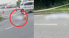 Após a colisão, os serviços de emergência chegaram rapidamente, mas a gravidade dos ferimentos impediu qualquer chance de sobrevivência para a vítima - Foto: Reprodução