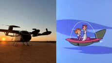 Protótipo de eVTOL da Eve Air Mobility (Embraer). Os Jetsons, 1962, quando o futuro ainda era apenas desenho - Imagem: Reprodução