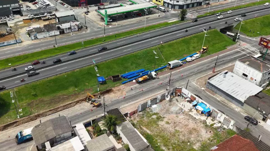 Nova infraestrutura de 8 km de canos e estação de bombeamento garante mais segurança hídrica para a região - Foto: Sabesp