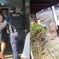 O motorista, que se recusou a fazer o teste do bafômetro, foi levado à delegacia após o acidente registrado por câmeras de segurança - Foto: Reprodução