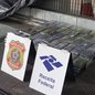 A droga estava oculta em um contêiner com 13 toneladas de couro, descoberta durante atividades de rotina da Receita Federal - Imagem: Reprodução
