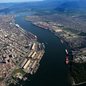 Imagem aérea do Porto de Santos, SP - Foto: ACS / Reprodução