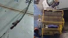 Um trágico acidente no Porto de Santos resultou na morte de um tripulante chinês, levantando questões sobre segurança a bordo - Imagem: Reprodução