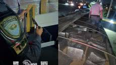 Flagrante ocorreu na rodovia Presidente Castello Branco; traficante foi preso e levado à Polícia Civil em Botucatu - Imagem: Reprodução