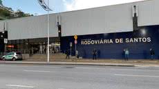 Imagem da Rodoviária de Santos - Foto: Luciana Moledas/ G1