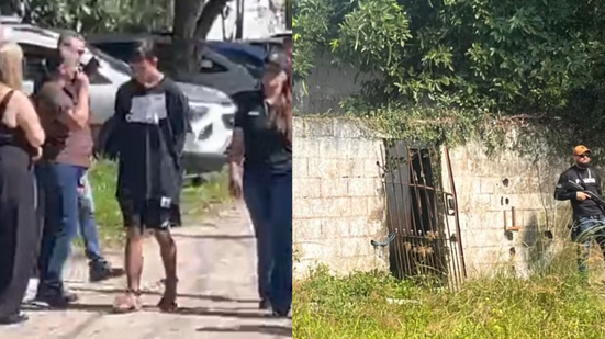 Juan Gustavo, acusado de feminicídio, foi capturado após fuga e agora enfrenta a Justiça após reconstituição do crime - Foto: Diego Bertozzi / TV Tribuna