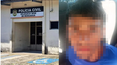 O suspeito permanece detido à disposição da Justiça após ser autuado em flagrante por roubo - Imagem: Divulgação