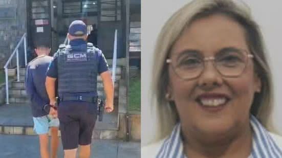 A vítima, vereadora Ethel Leopoldine, relatou que o jovem a ameaçou com uma arma, que não foi encontrada - Foto: Guarda Civil Municipal de Guarujá/ Câmara Municipal de São Lourenço da Serra
