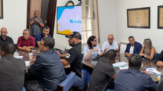 Reunião entre vereadores e Sabesp busca soluções imediatas para o desabastecimento de água que afeta a Baixada Santista neste verão - Foto: Reprodução/ Redes Sociais