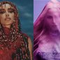 Anitta no clipe "Choka Choka"/ Madonna na capa de "Confessions II" - Foto: Reprodução