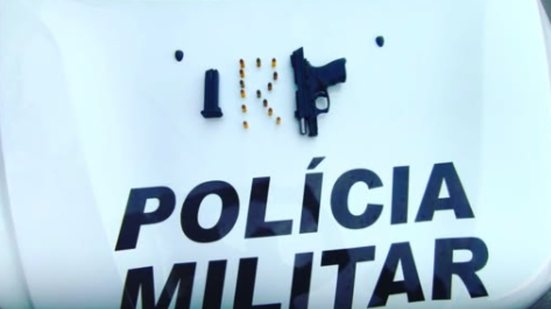 Durante patrulhamento, polícia encontra pistola calibre .380 pronta para disparo, aumentando a segurança nas ruas de Peruíbe - Foto: Divulgação/ Polícia Civil