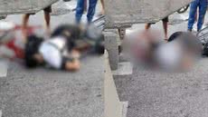 Um grave acidente de trânsito em Guarujá resultou na morte de um jovem ciclista e deixou outro adolescente ferido - Foto: Reprodução