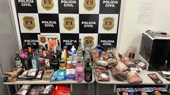 A operação da Polícia Civil durou três meses e revelou um esquema organizado de furto e venda de itens de alto padrão - Imagem: Reprodução