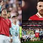 Cristiano Ronaldo (esquerda), Diego Jota (lado direito em cima), Seleção Portuguesa (lado direito embaixo) - Foto: Redes Sociais/ Seleção Portuguesa