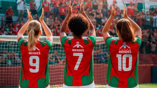 Iniciativa marca um passo histórico para o futebol feminino na Portuguesa Santista - Imagem: Divulgação / Portuguesa Santista