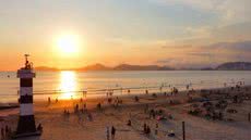 O turismo em Santos impulsiona a economia local, gerando emprego e renda com o aumento do fluxo de visitantes - Foto: Divulgação/ Prefeitura de Santos