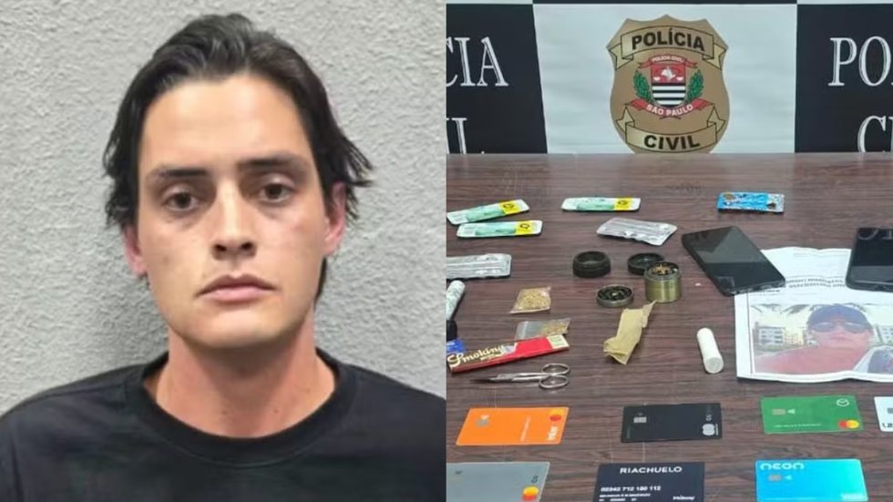 Matheus Rodelo Monteiro Machado, de 27 anos, é acusado de enganar mais de 50 mulheres em todo o Brasil com promessas de amor e riqueza - Foto: Divulgação/ Polícia Civil