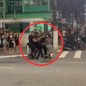 Durante uma briga em um quiosque, um policial penal atirou na perna de um homem; a Polícia Militar foi acionada para controlar a situação - Imagem: Reprodução