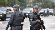 Durante a operação, a polícia apreendeu 26 kg de entorpecentes e prendeu membros de facção criminosa em Cubatão - Imagem: Divulgação / Polícia Militar