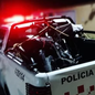 Após o acidente, o menor foi liberado sob a custódia dos pais, enquanto a moto foi apreendida para devolução ao proprietário - Imagem: Divulgação / Polícia Militar