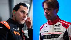 Pipo Derani (esquerda) e Augusto Farfus (direita) - Foto: Drew Gibson (Pipo) /  Reprodução do Instagram (Farfus)