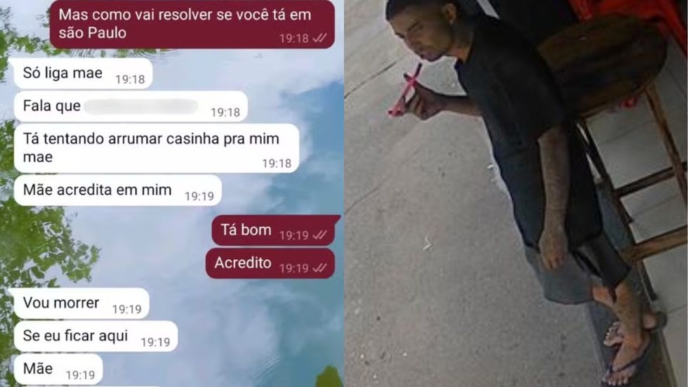 Herick, que estava em Santos, apresentou comportamento confuso antes de desaparecer - Imagem: Reprodução