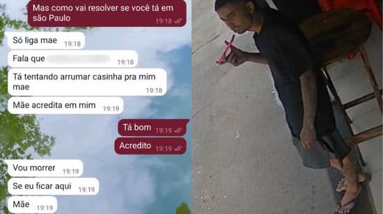 Herick, que estava em Santos, apresentou comportamento confuso antes de desaparecer - Imagem: Reprodução